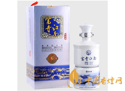 富貴江南經(jīng)典6年憶江南53&deg;500ml