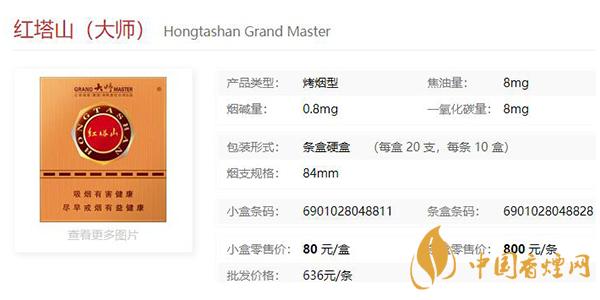 紅塔山大師多少錢(qián)一包 紅塔山大師口感分析